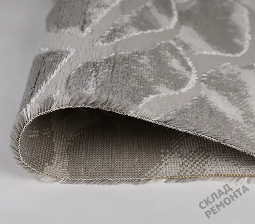 Фото Ковролин Kaplanser Faber 6749 88 GREY/GREY серый – купить в Ачинске: цена, описание, фото. Интернет-магазин 3