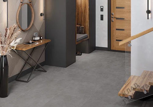 Фото Керамогранит матовый Alma Ceramica Мурал GFU6060MUR70R серый 600*600*9 – купить в Ачинске: цена, описание, фото. Интернет-магазин 3