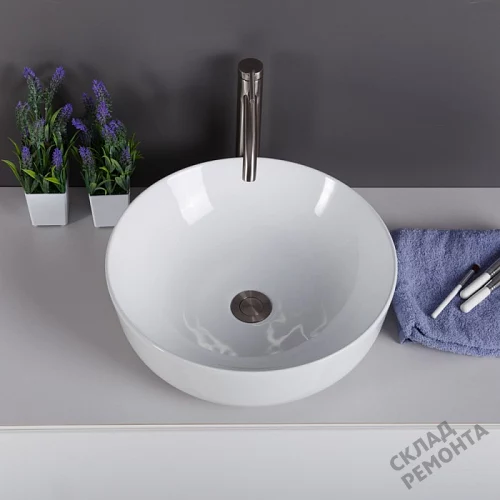 Фото Раковина накладная BelBagno BB1315 41 см купить в Ачинске: цена, описание, фото. Интернет-магазин 4