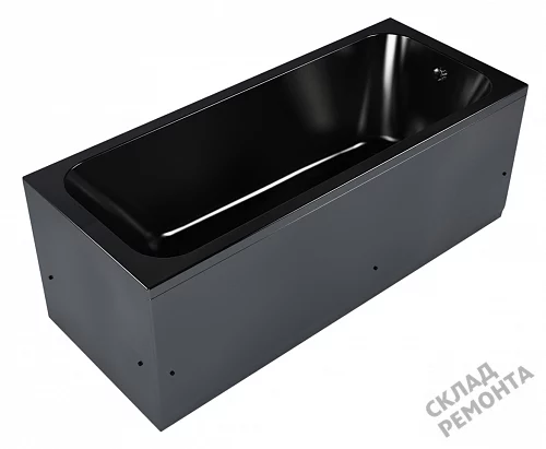 Фото Ванна акриловая Метакам Strict Black 150*70  купить в Ачинске: цена, описание, фото. Интернет-магазин 6